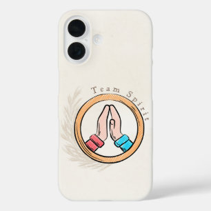 Boho Neutral	Moderne Handyhülle   Teamgeist iPhone 16 Hülle