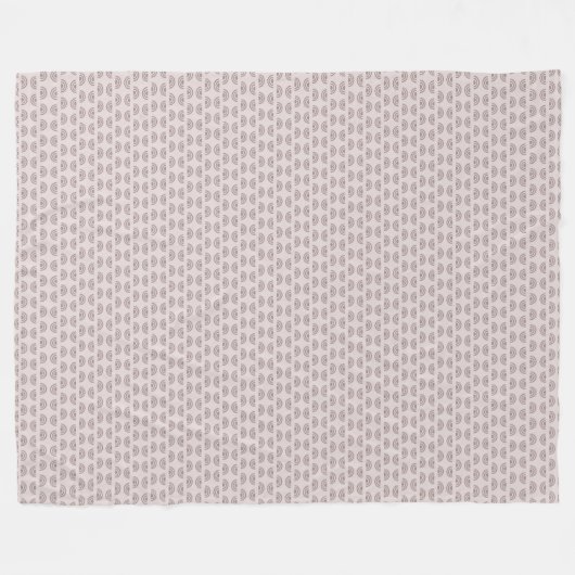 Boho-Neutral-Regenbogen-Plüschdecke Fleecedecke (Vorderseite (Horizontal))