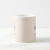 Boho Neutrale Ästhetik Hochzeit Kaffeetasse  (Mittel)