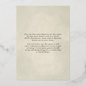 Boho neutrale Weihnachtsgebäck Einladung (Rückseite)