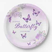 Boho Niedlich Watercolor Floral Butterfly Babydusc
