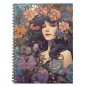 Boho Nouveau Pillow Notizblock (Vorderseite)