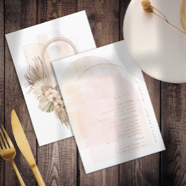 Boho-Oase-Hochzeitsmenü ID959