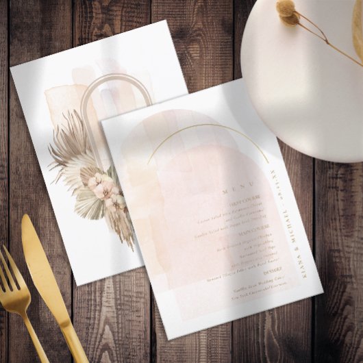 Boho-Oase-Hochzeitsmenü ID959