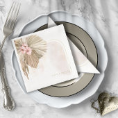 Boho Oasis Floral Arch Wedding ID959 Serviette