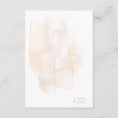 Boho Oasis Wedding Details Blush ID959 Begleitkarte (Rückseite)