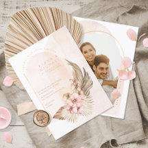 Boho Oasis Wedding Foto Template ID959