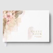 Boho Oasis Wedding ID959 Gästebuch (Vorderseite)