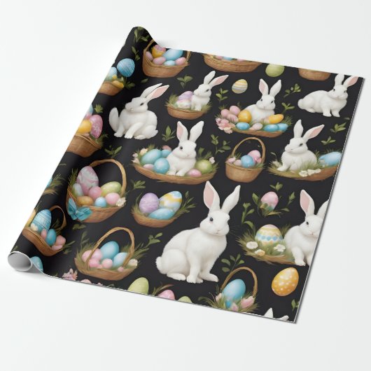 Boho Oaster Bunny Collection Geschenkpapier (Ungerollt)