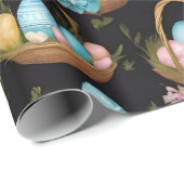 Boho Oaster Bunny Collection Geschenkpapier (Rolleneckpunkt)