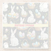 Boho Oaster Bunny Collection Glasuntersetzer (Rückseite)