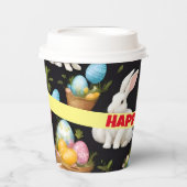 Boho Oaster Bunny Collection Pappbecher (Vorderseite)