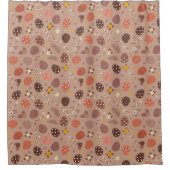 Boho Oaster Duschvorhang (Vorderseite)