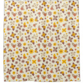 Boho Oaster Duschvorhang (Vorderseite)