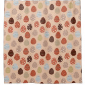 Boho Oaster Duschvorhang (Vorderseite)