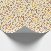 Boho Oaster Geschenkpapier (Ecke)