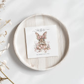 Boho Oaster Hübsch Bunny Blush Blumeneier Serviette