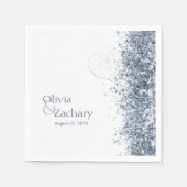 Boho Ocean Sand Probe Dinner Serviette (Vorderseite)