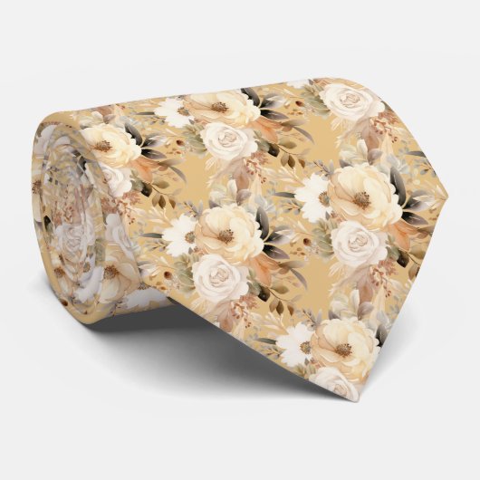 Boho Office Neck Tie | Professional and Classic Krawatte (Gerollt)
