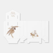 Boho Oh Baby Neutral Bassinet Baby Dusche Geschenkschachtel (Ungefaltet)