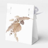 Boho Oh Baby Neutral Bassinet Baby Dusche Geschenkschachtel (Rückseite)