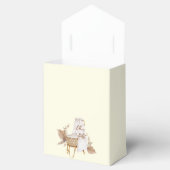 Boho Oh Baby Yellow Bassinet Baby Dusche Geschenkschachtel (Geöffnet)