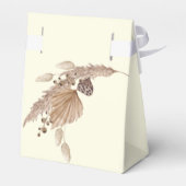 Boho Oh Baby Yellow Bassinet Baby Dusche Geschenkschachtel (Rückseite)