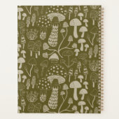 Boho Olive Mushroom Planer (Rückseite)