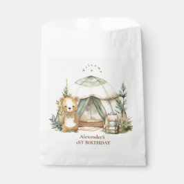 Boho One Happy Camper 1. Geburtstag Party Geschenktütchen