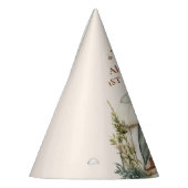 Boho One Happy Camper 1. Geburtstag Party Partyhütchen (Links)