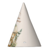 Boho One Happy Camper 1. Geburtstag Party Partyhütchen (Rechts)