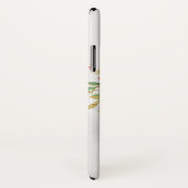 Boho Orange Kamera & Blume Aquarell Case-Mate iPhone Hülle (Hinten/Rechts)