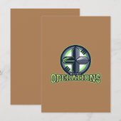 Boho Orange Pink Wallpaper | Earth Tone Design Dankeskarte (Vorne/Hinten)