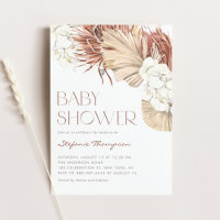 Boho Orchids und getrocknete Palm Blätter Kinderdu