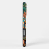 Boho Oriental iPhone 16 Pro Max Hülle | Teal Terra (Rechte Seite)