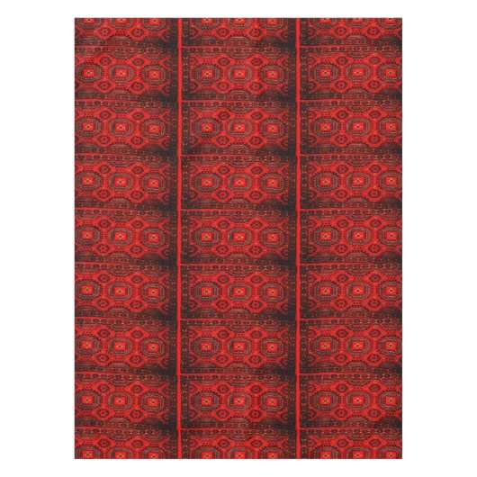 Boho Oriental Rug look Tischdecke (Vorderseite)