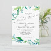 BOHO Outdoor Garden Olivenweg Zweigstelle Probe Ab Einladung (Stehend Vorderseite)