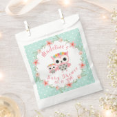 Boho Owl Baby Showtasche Geschenktütchen (Ausgeschnitten)