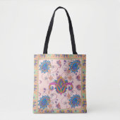 Boho paisley and elephant pattern_lmandala artwork tasche (Vorderseite)