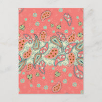 Boho Paisley Border