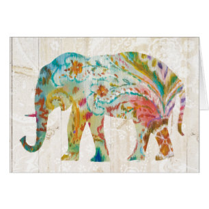Boho Paisley Elefant II