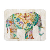Boho Paisley Elephant I Magnet (Horizontal)
