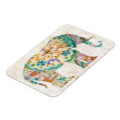Boho Paisley Elephant I Magnet (Linke Seite)