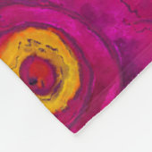 Boho Paisley Floral Fleecedecke (Ecke)