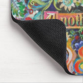 Boho Paisley Liebe Mousepad (Ecke)