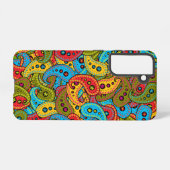 Boho Paisley Samsung Galaxy Hülle (Rückseite (Horizontal))