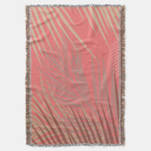 Boho Palm Pattern Decke (Vorderseite Vertikal)