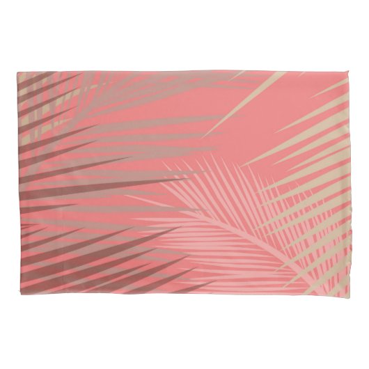 Boho Palm Pattern Kissenbezug (Vorderseite)