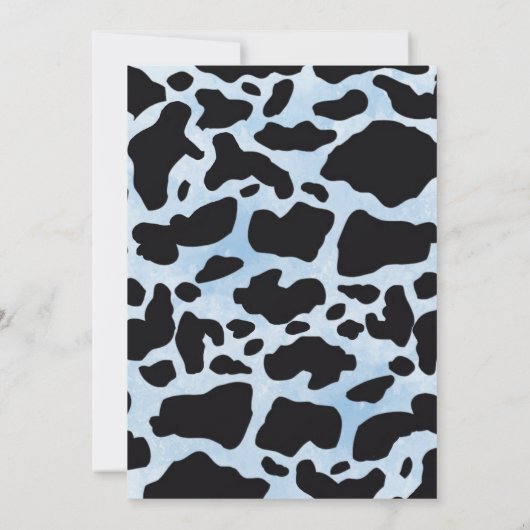 Boho Pampas Gra Einladung (Rückseite)