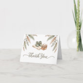 Boho Pampas Gras BBQ Grill Danke (Vorderseite)